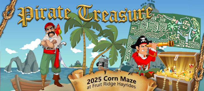 Corn Maze 2025: Pirate Treasure